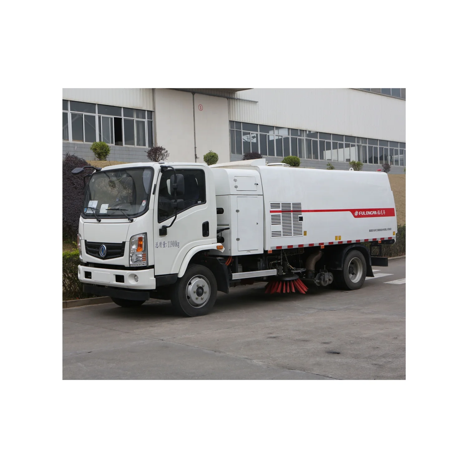 FULONGMA 12ton medium electric road sweeper for sale