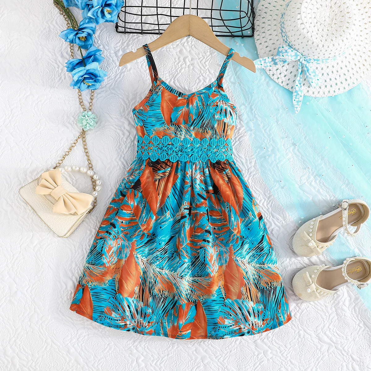 Children Clothes Baby Dresses Kid Summer Dress For  Kids Girl 4 To 5 Years Old