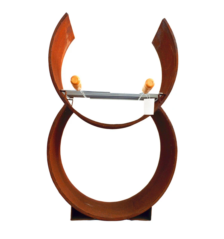 Factory direct outdoor heater high temperature spray paint camping barbecue fire pit ring