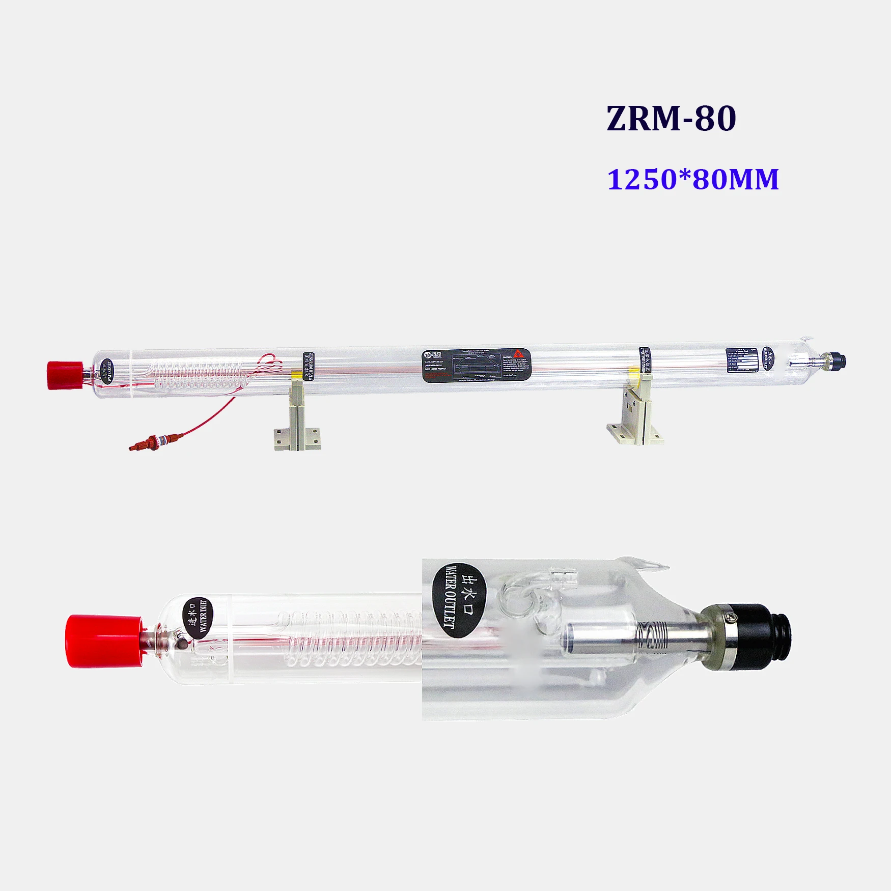 Zurong ZRM-80 80 Вт-90 Вт Номинальная мощность Co2 лазерная трубка 1Kw Reci W2 90W лазерной трубки комплект