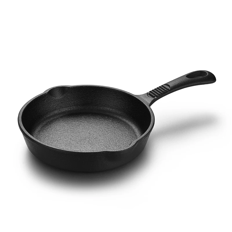 Frying Pan  Metal pre-seasoned cast iron  square grill pan skillet