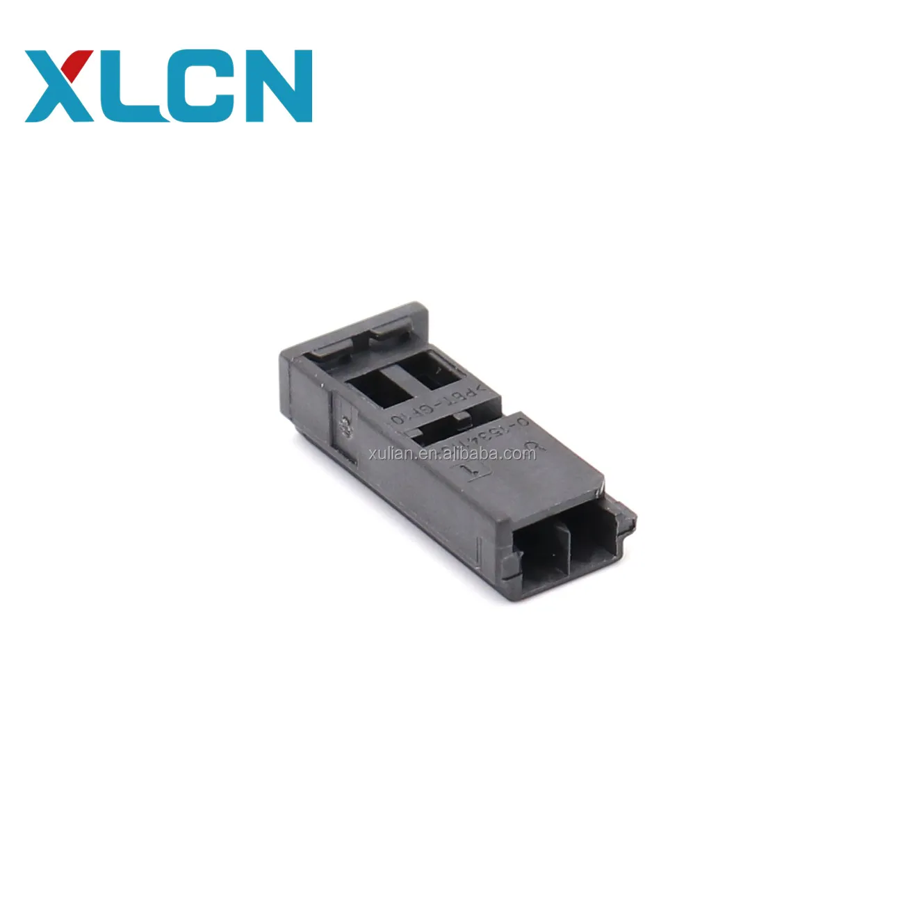 2pin black  PBT material automotive wire harness connector  1534112-1 1534113-1