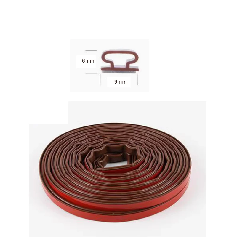 Self-Adhesive Door Seal Strip for Door Frame ,TPE Weather stripping Door Seal