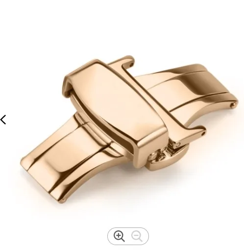 Watch Buckle Parts 316L Stainless Steel Watch Clasp Butterfly Deployment Buckle Clasp