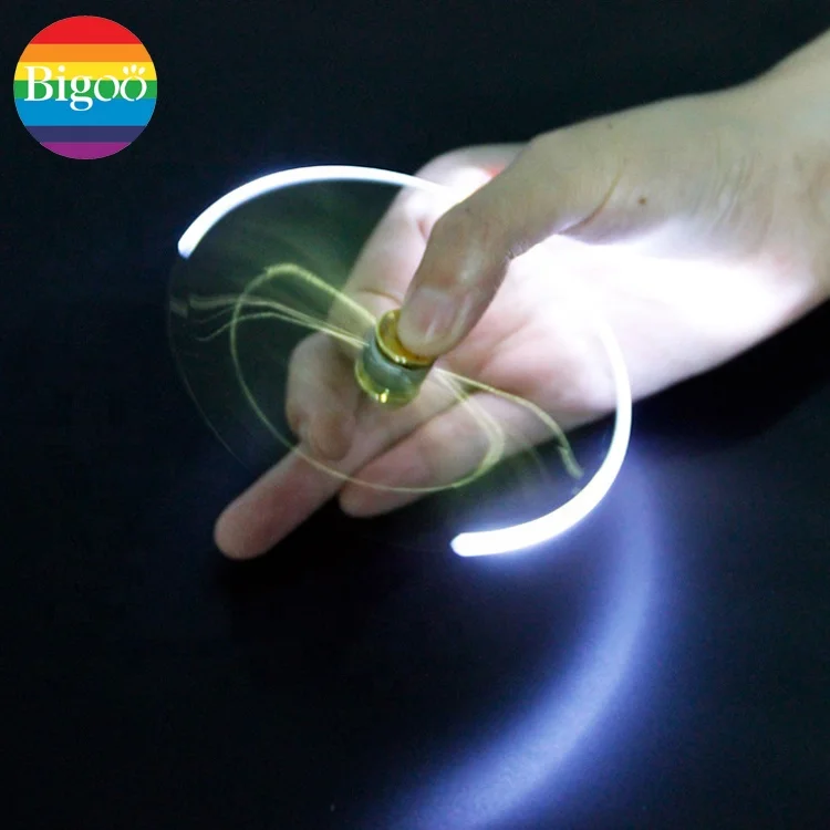 Smart metal multi-function finger spinner led pen fidget spinner pen with led light for promotional or gift