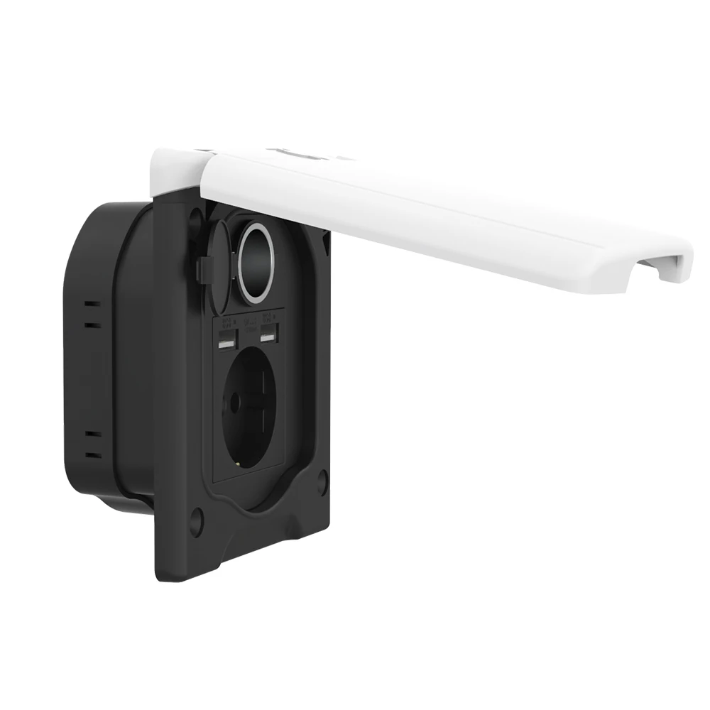 European Standard RV Power Sockets Outlet of RV Exterior Accessories