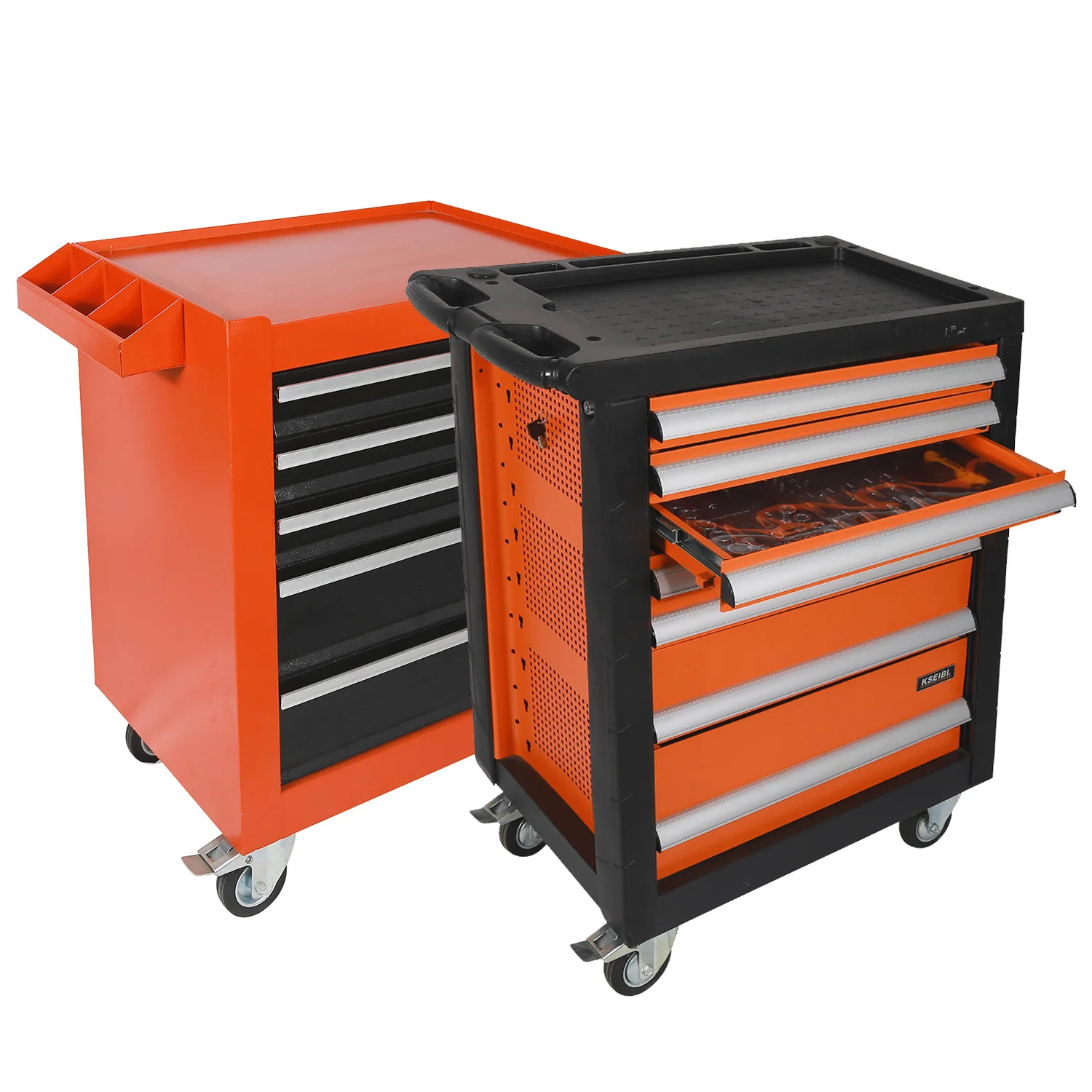 KSEIBI Tools Storage Cabinet Hand Tin Tool Box Thickened Folding Storage Box Other Hand Tools