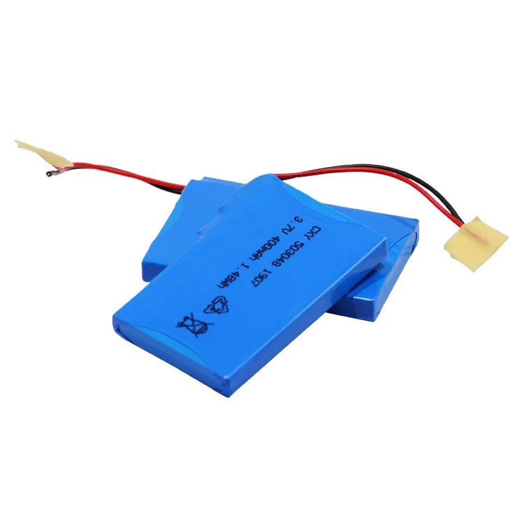 MSDS certification Hot sale 503048S Lipo Battery 3.7V 400mAh rechargeable battery for bluetooth headset
