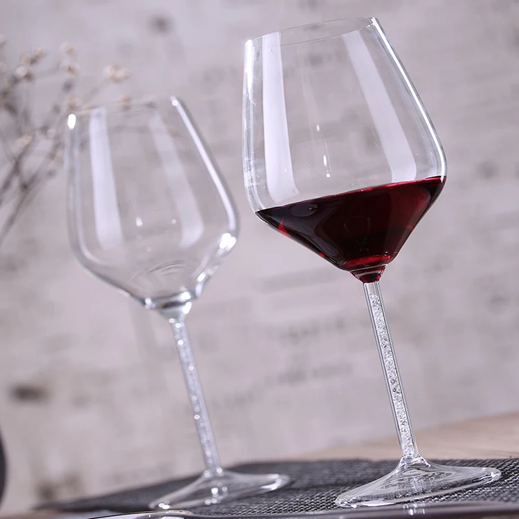 New Product High Quality Crystal Goblet Balloon Wine Glass Set
