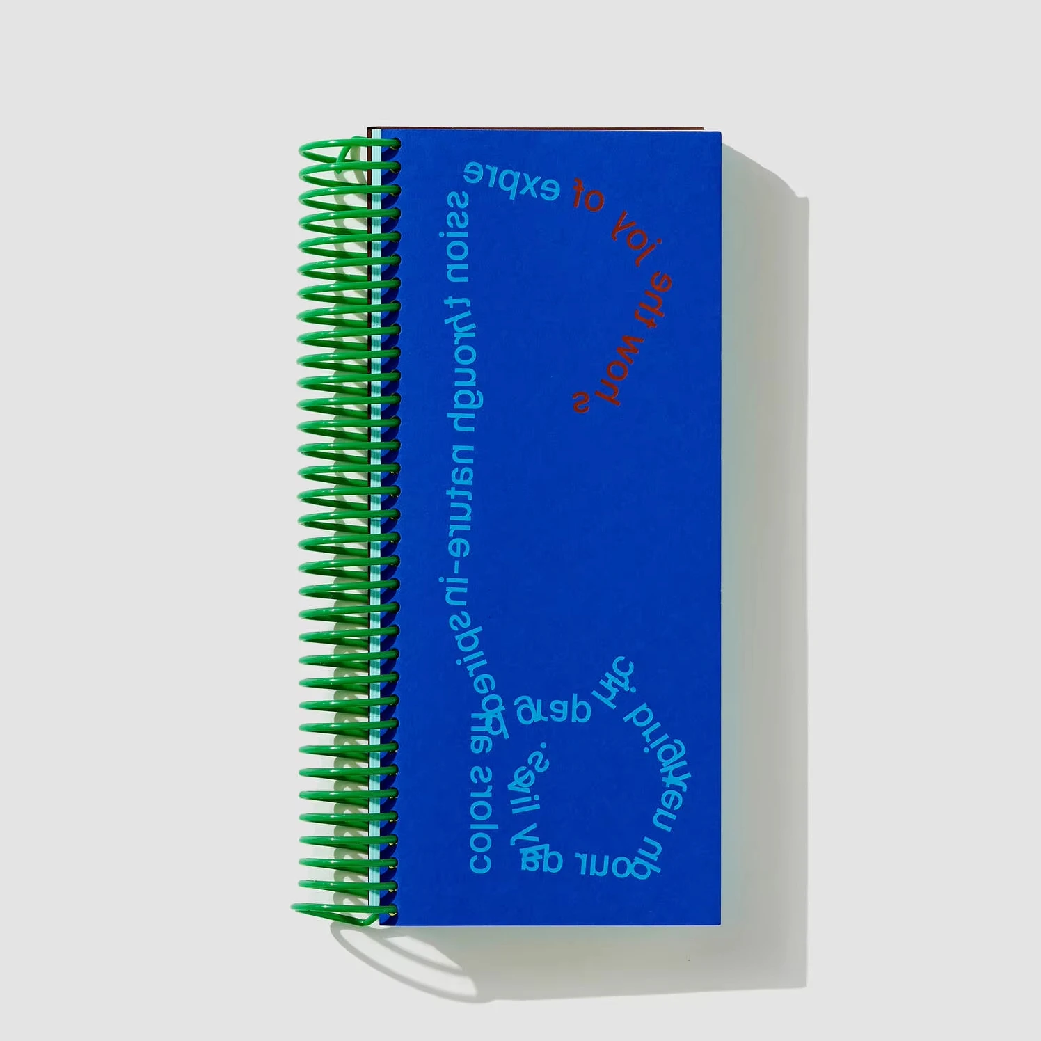 customized Logo  540 Green Ring Note-Long spiral notebook spiral composition notebook