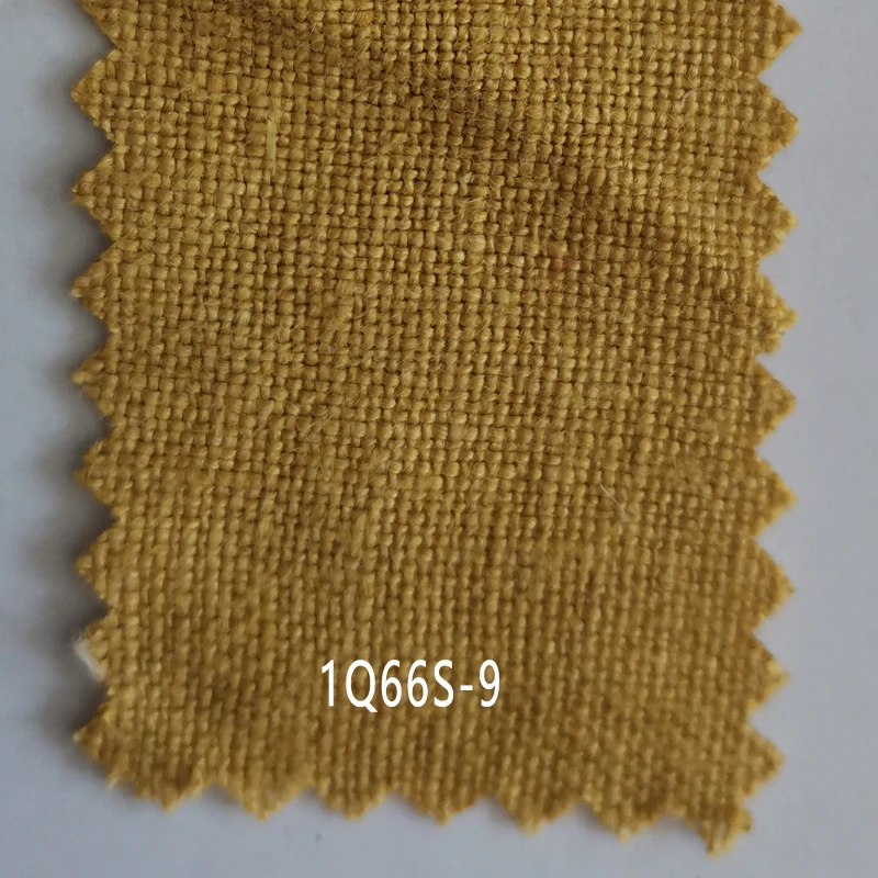 stone washed pure linen heavy fabric plain dyed woven natural preshrinking flax 270gsm for fashion women man cloth high quality