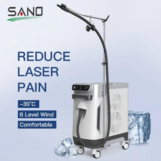 -30C Cryo Therapy Cryotherapy Cool Chiller System Nd Yag Skin Cooling Machine for Beauty Salon Use