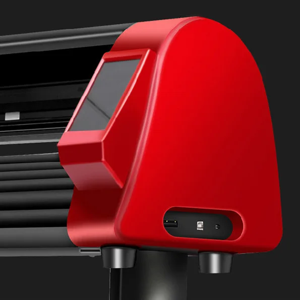 V24  V48  1 2m 1 6m 4ft 5ft Vinyl Sticker Cutting Plotter Carbon Gel Smart Tungsten Steel Buttons Motor HEN Paper Pcs