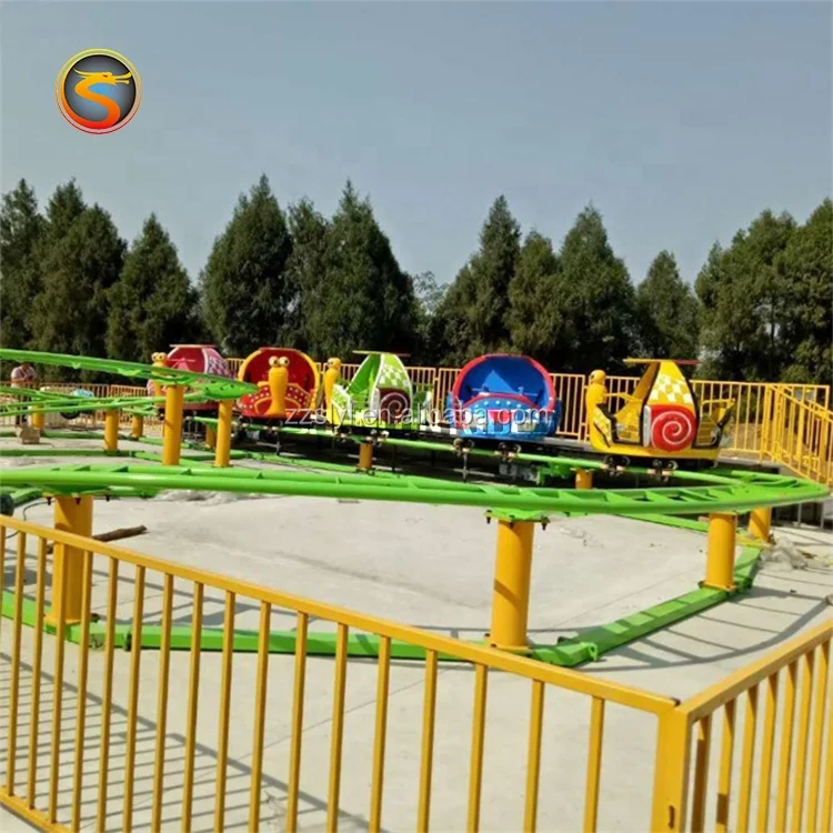 Amusement park games kid electric train  track train rides for sale)