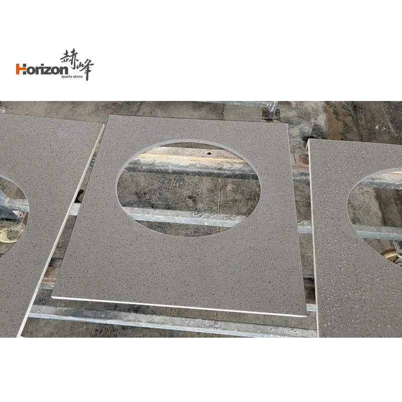 Horizon Casting Stone For Kitchen white Calacatta slab Stone Quartz Stone Countertop