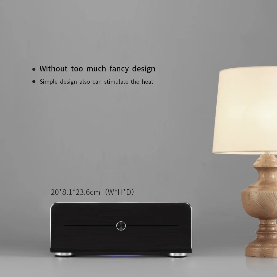 Oem Custom Horizontal Barebone Computer Case With Power Supply And Dc Board