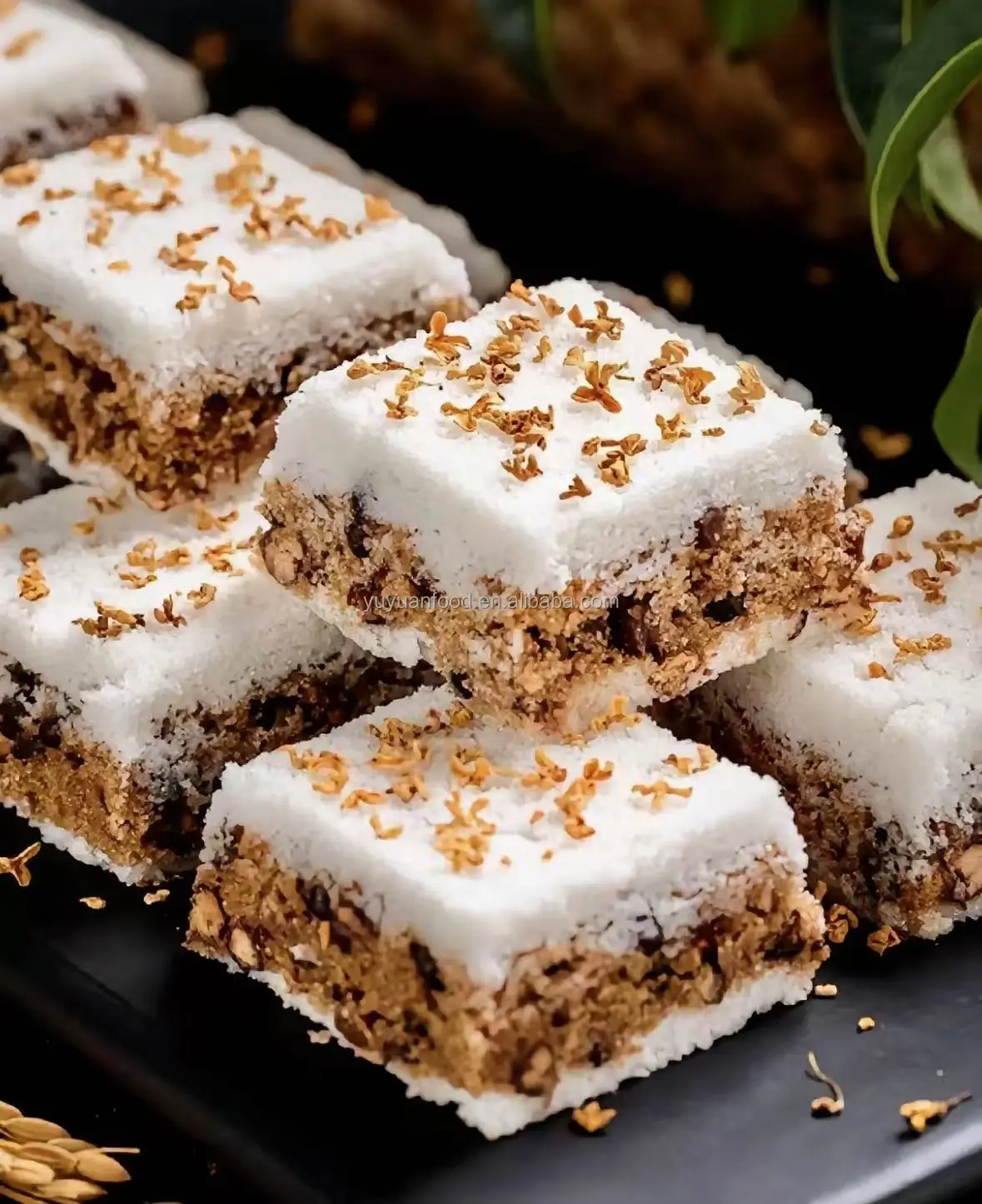 Handmade Traditional Chinese Osmanthus Rice Cake Sweet and Delicious for Restaurants Schools More Frozen Style