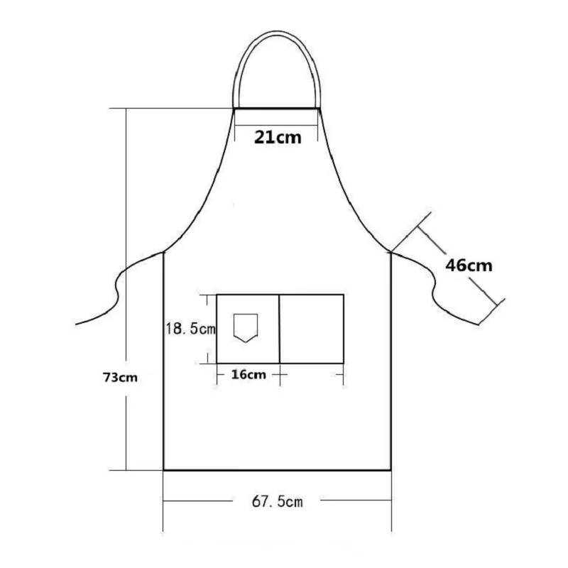 Comfortable Thin Kitchen Aprons for Woman Men Chef Work Apron for Grill Restaurant Bar Shop Cafes Beauty Nails Studios Uniform
