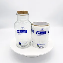 Custom Adhesive Private Cosmetic Clear Bottle Sticker Foil Logo Sticker Printing Labels Transparent Gold Waterproof Classic Soft