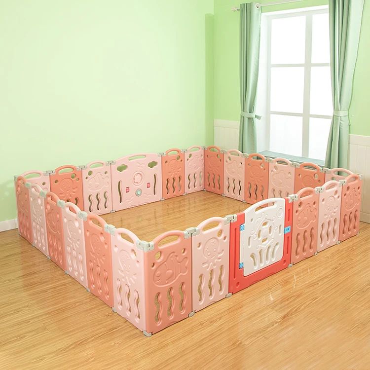 
Baby Safety Playpen Fence Removable Outdoor Children Play Fence Indoor Plastic Playpen 