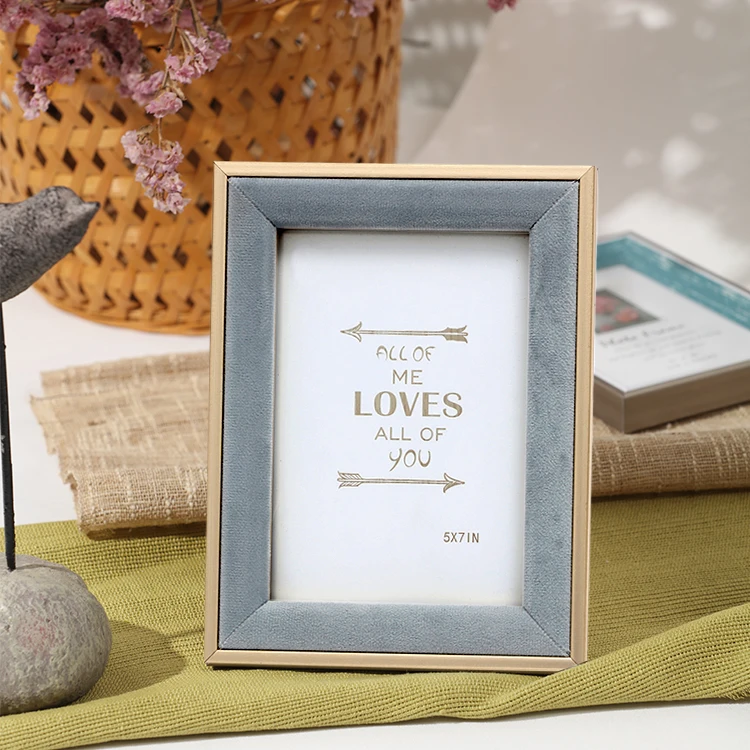 4x6 5x7 6x8 8x10 11x14 Creative Minimalist Style Home Decoration Flannelette Wood Photo Holder Picture Frames