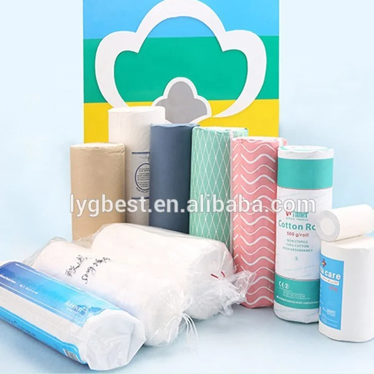 Medical Disinfection Sterile Absorbent Wool Cotton 500g