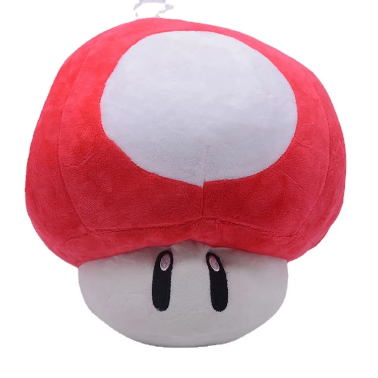 YZ 30cm High Quality super mario mushroom Plush Toys  Stuffed Toys Soft Dolls gifts For Children