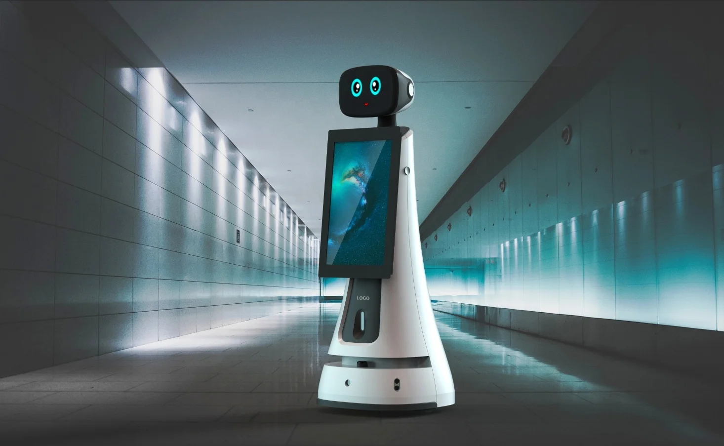Intelligent Humanoid Robot and AI Perfect Combination Service Robot Support ChatGPT Function
