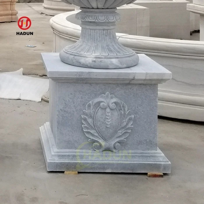 Nature Stone Base Decorative Marble Pedestal Base Marble Column