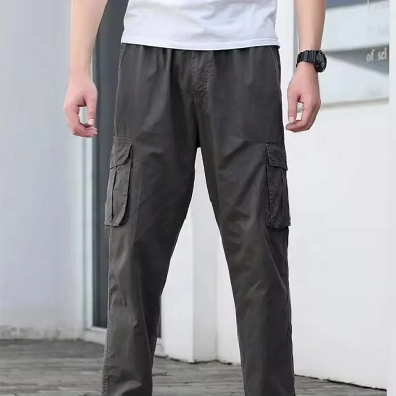 ECOACH custom cargo pants casual joggers multi pockets work wear trousers custom manufacturer high quality super comfy cargo pants