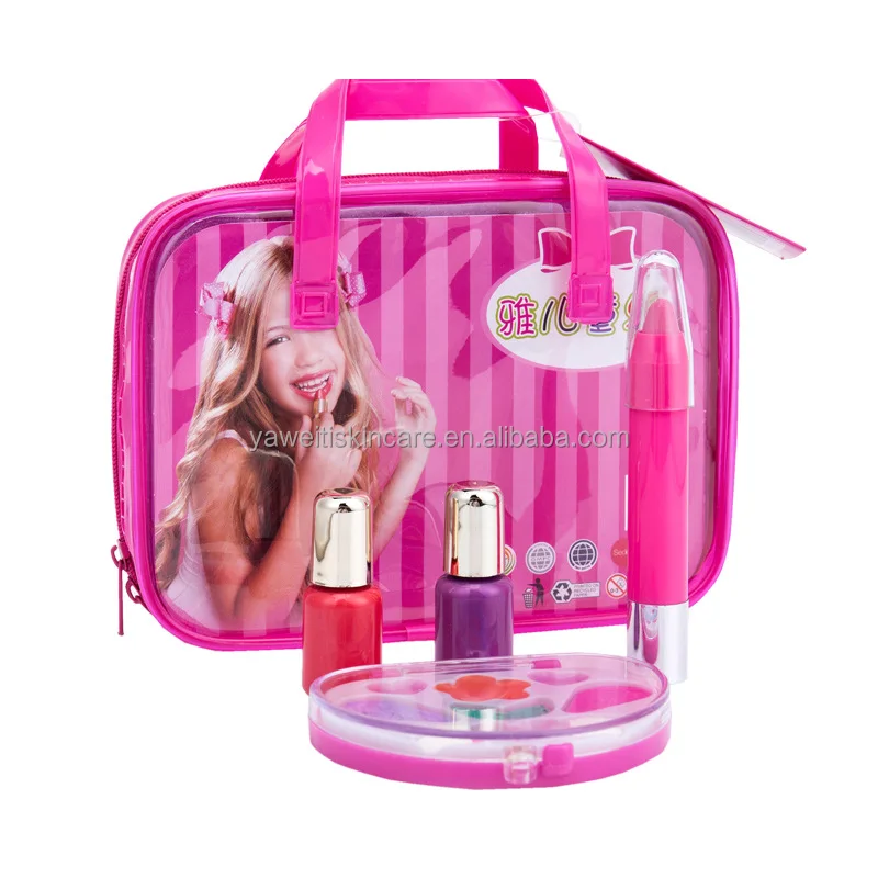 Новое поступление, косметический набор для девочек, натуральный и безопасный набор для макияжа для дошкольников для детей, фирменная торговая марка