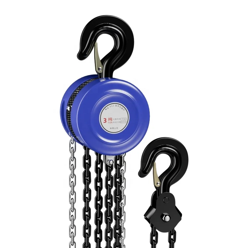 0.5-10 Ton Hand Operated Chain Pulley Block Chain Hoist Mini Crane Lift Manual Chain Hoist
