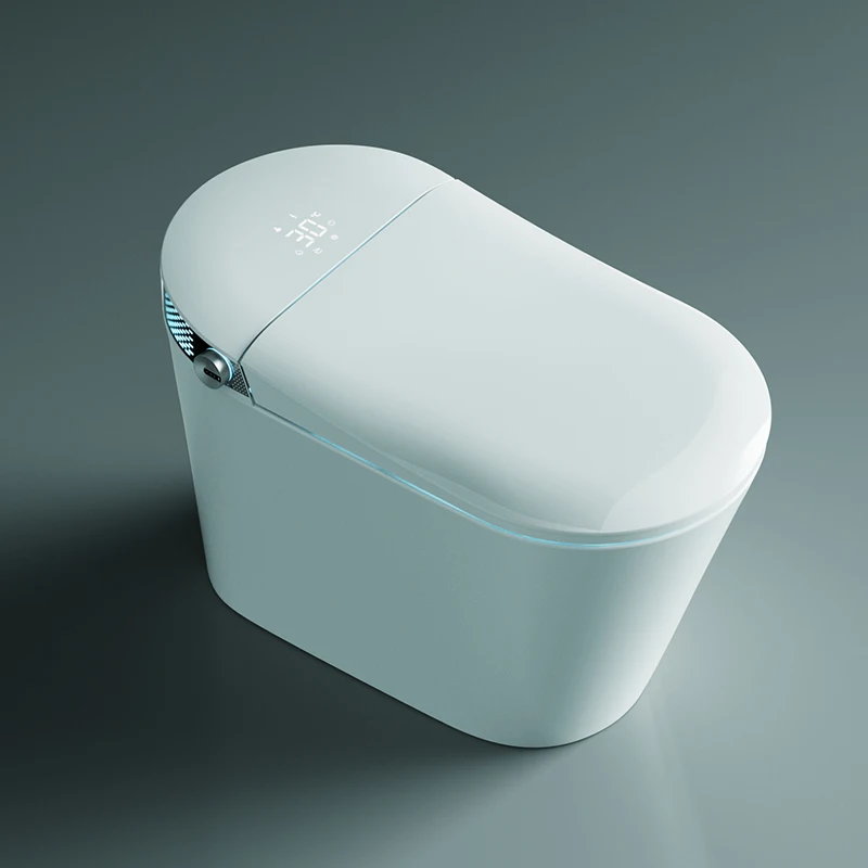 Self Cleaning Intelligent Floor Toilet Automatic Opening Intelligent Smart Toilets