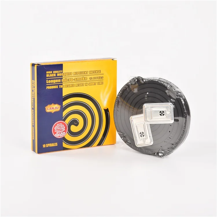 China manufacturer indoor mosquito killer coil black incense coils