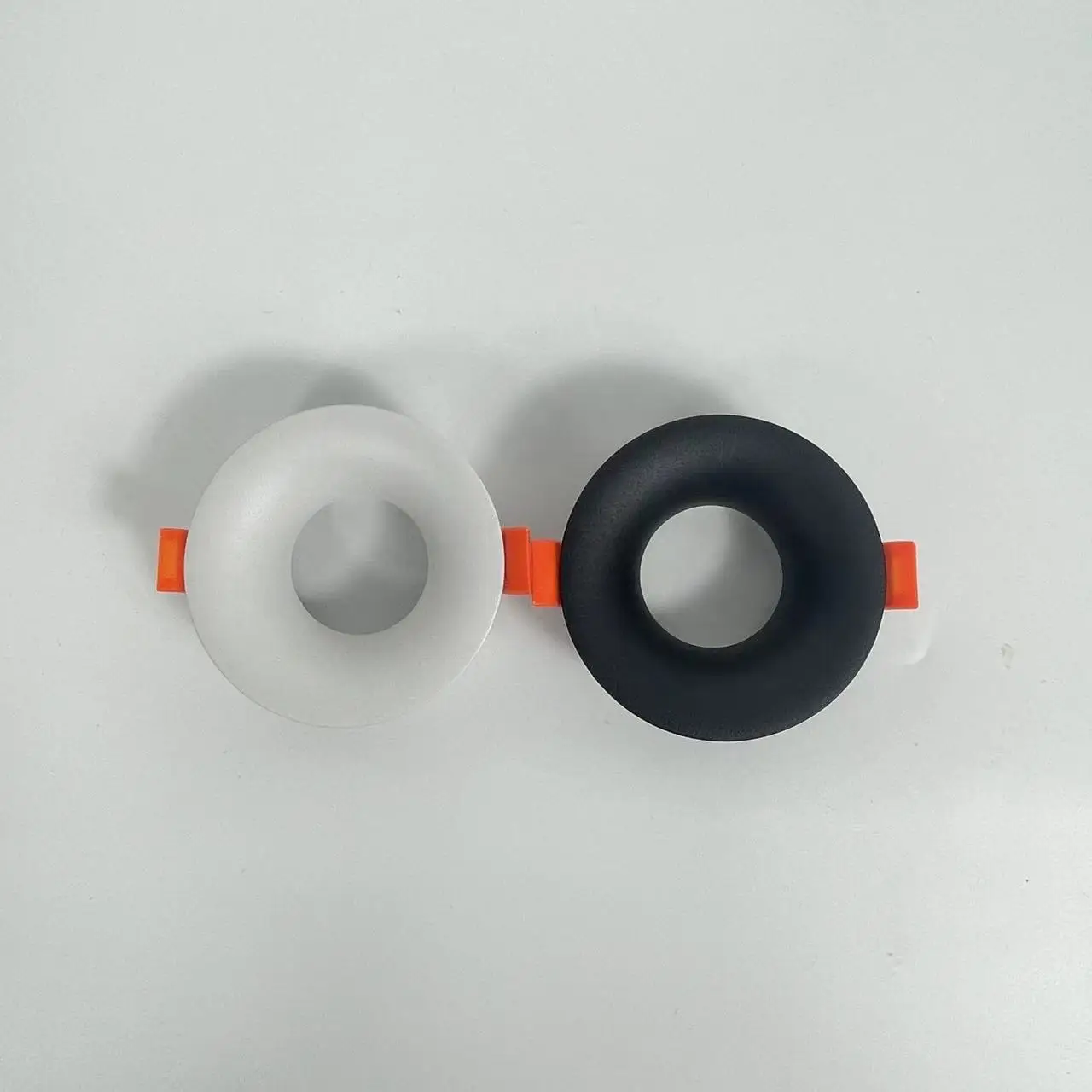 Diameter MR16 GU10 Anti-Glare Aluminum Large Bezel Recessed Ceiling Light Frame Downlight