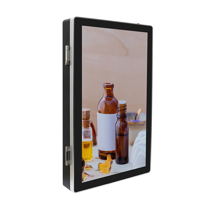 Crearoma 18.5 inches LCD display advertising machine with scent diffuser WiFi & Bluetooth controlled fragrance oil machines