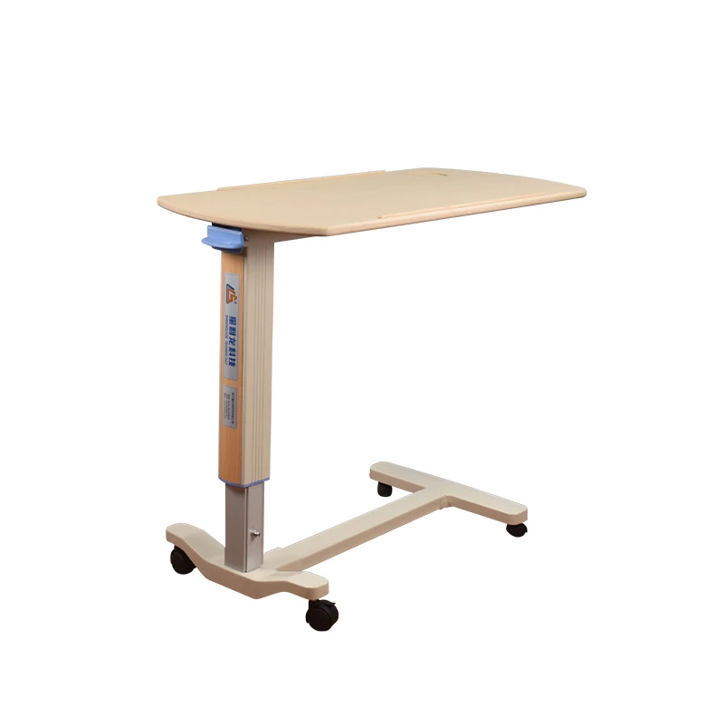 Medical Bedside  movable  table type 2 for Hospital Bed patient  room Or ICU Bed Room Use