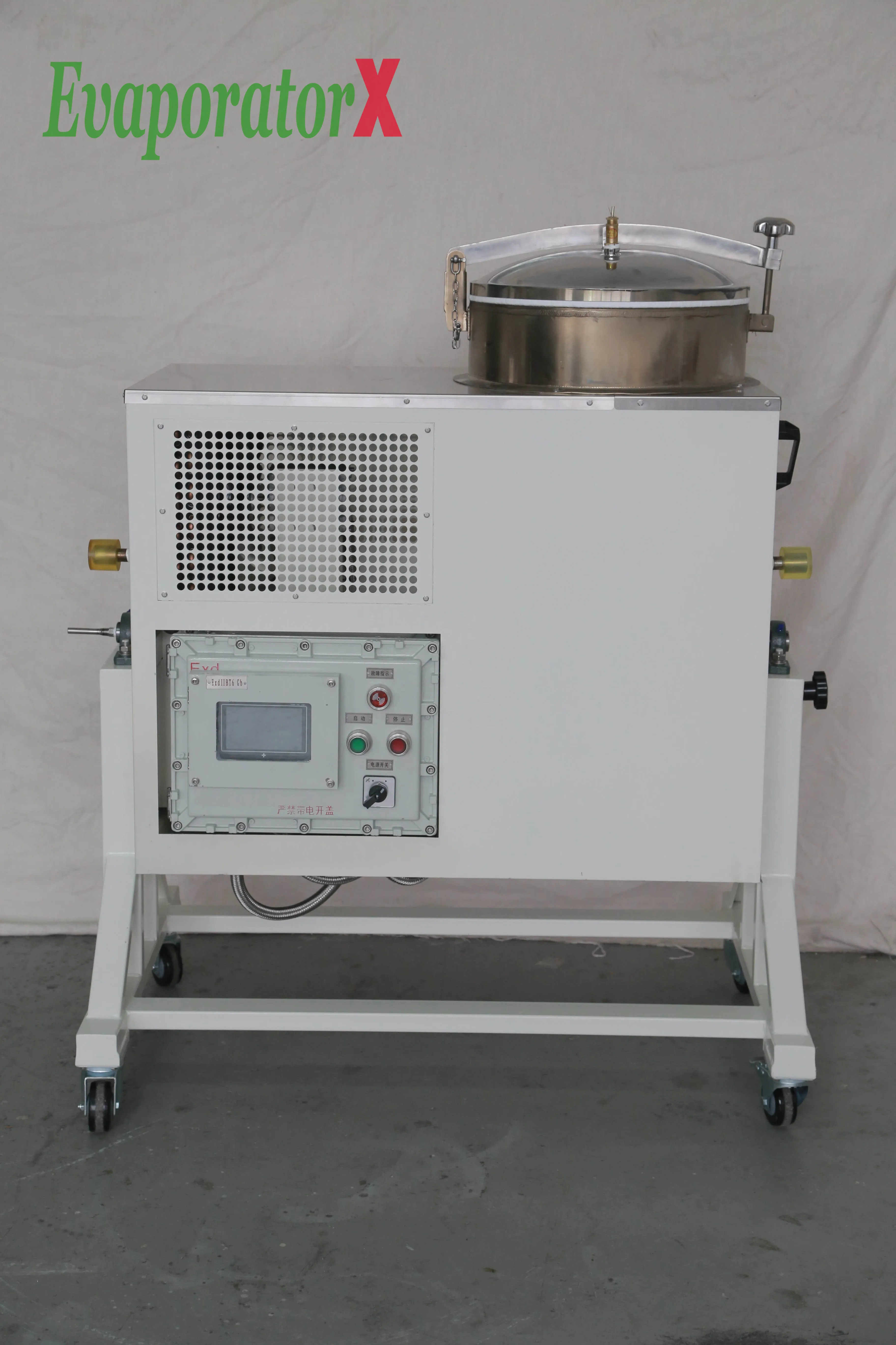 factory supply various output capacity commonly used ss304/316 solvent recycling machine