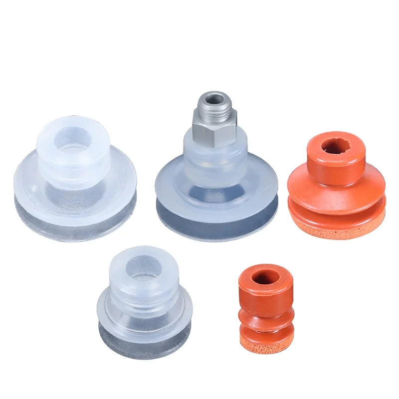Corrugated vacuum pad vacuum gripper suction cup mechanical arm vacuum suction cup suckers