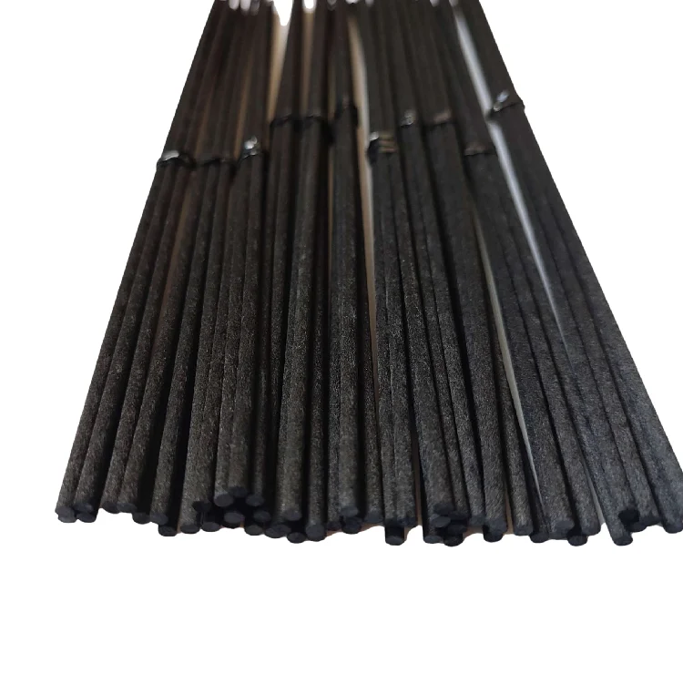 Black Fiber Polyester Rods White Fiber Diffuser Sticks Perfume Aroma Fiber Reed Diffuser Sticks