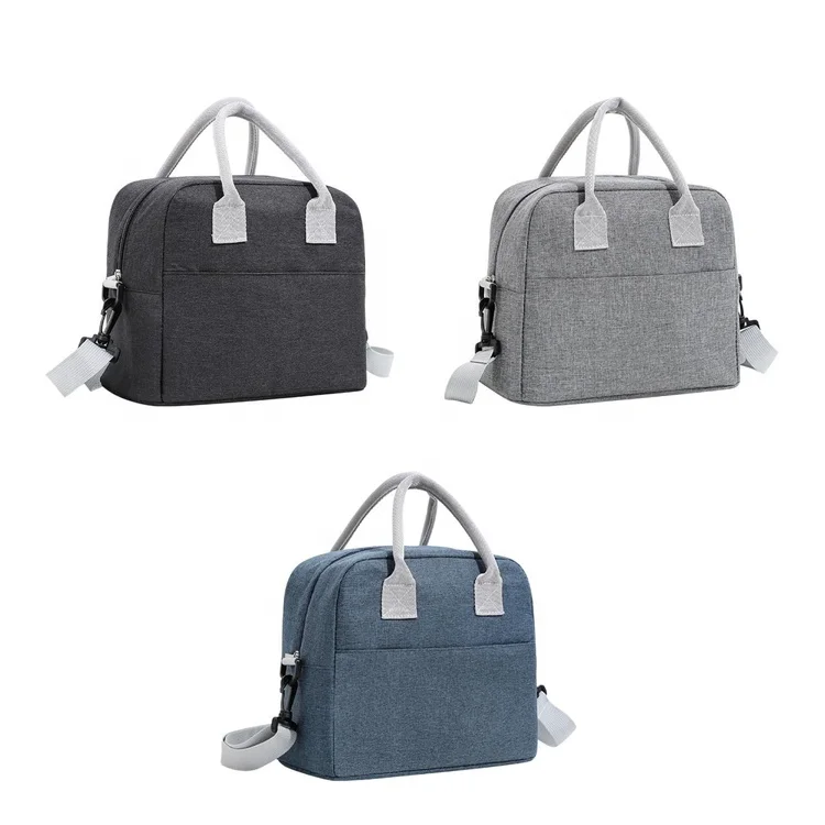 New Portable Soft Cooler Lunch Bag Thermal Lunch Bag  Lunch Cooler Bag with Storage Pocket