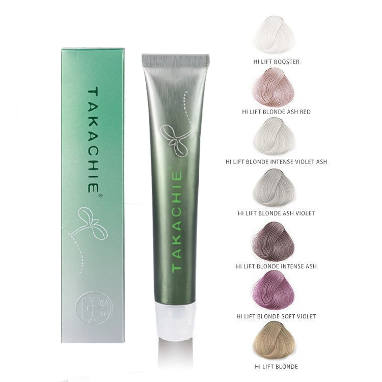 Manufacturers OEM Private label Professional Dye Colour Permanent Organic Hair Color Cream with Popular Balayage Colors