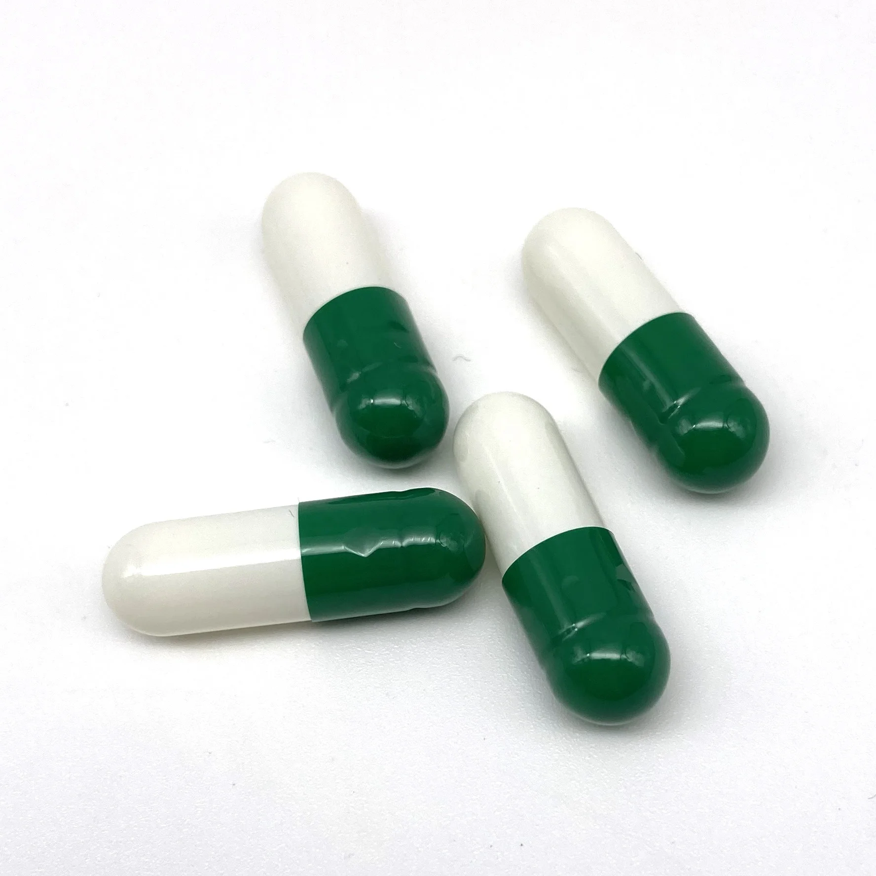 green white pharmaceutical halal empty gelatin capsules size 2