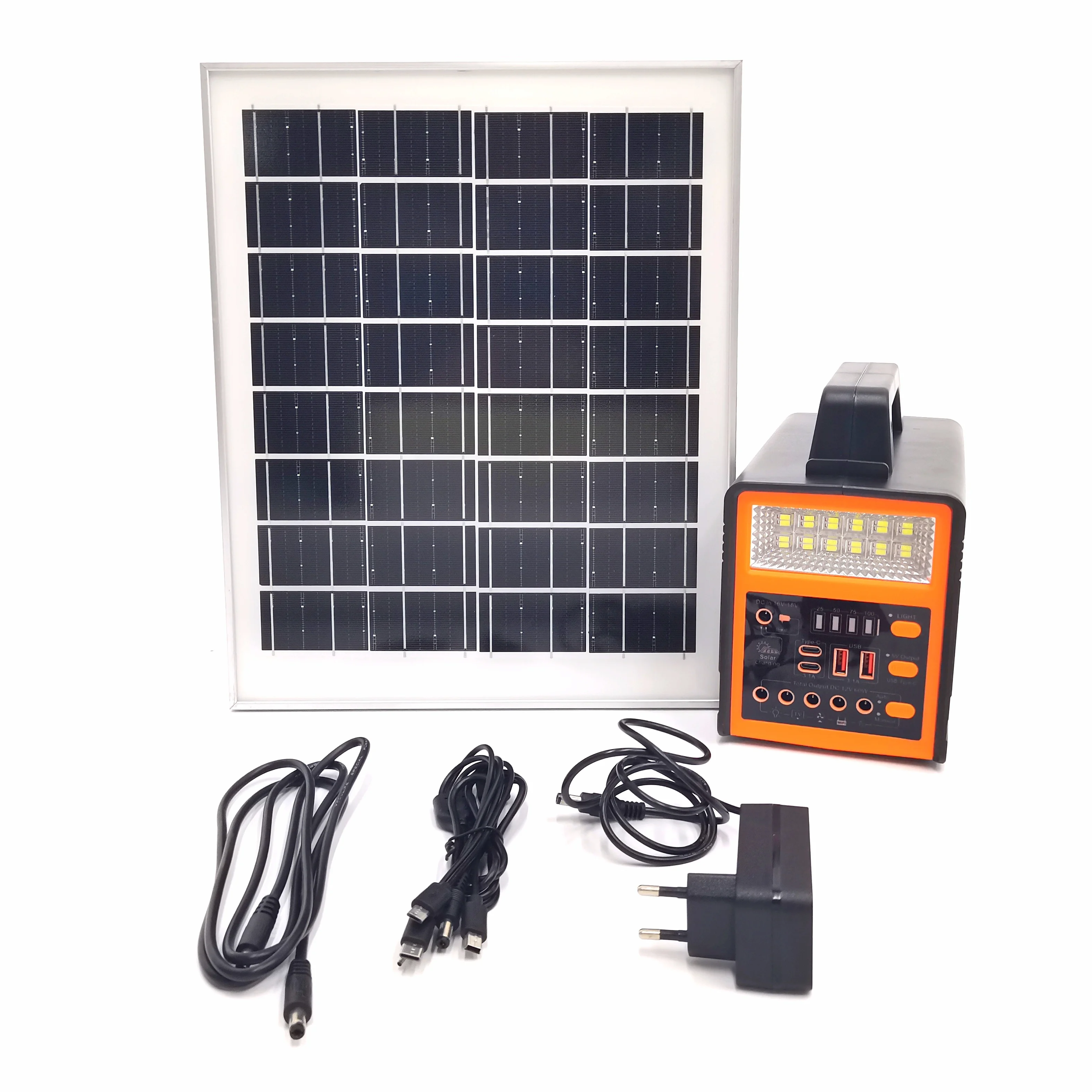 New Model LM-3617 Portable Solar System Use on TV&Fan Lighting Mini Solar Energy System for Home Outdoor Camping