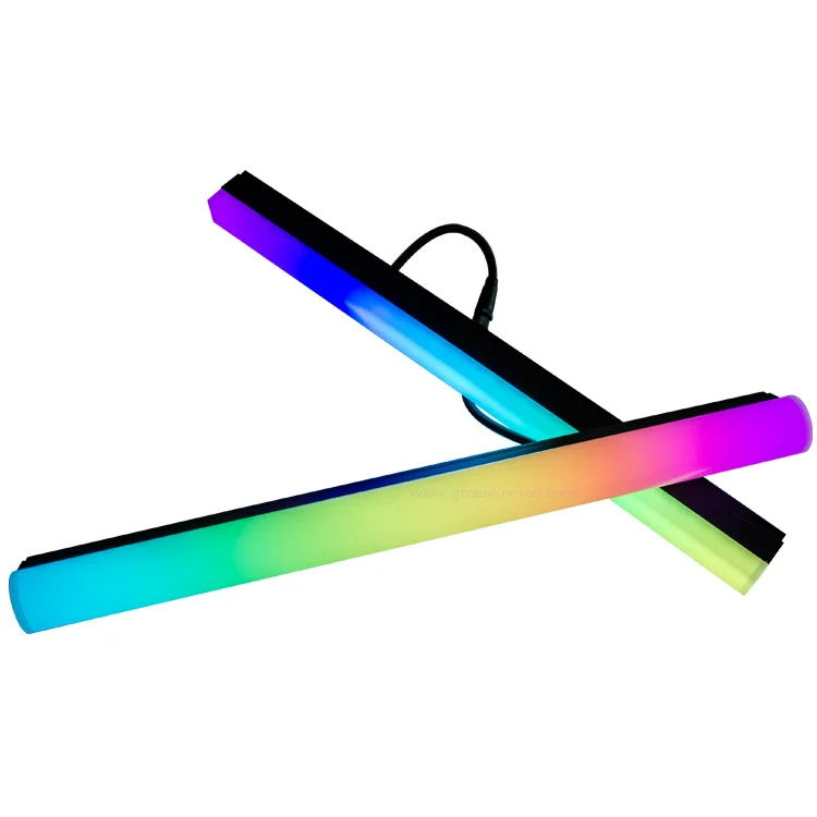 Dmx 512 1 метр 64 пикселей светодиодный сценический свет Пиксельная панель водонепроницаемый высокой яркости artnet dmx пиксель светодиодный свет rgb бар