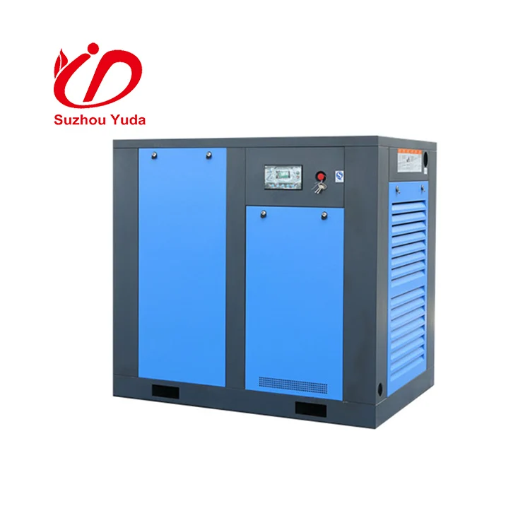 Industrial 100HP screw air compressor with 10Bar electric rotary compressor