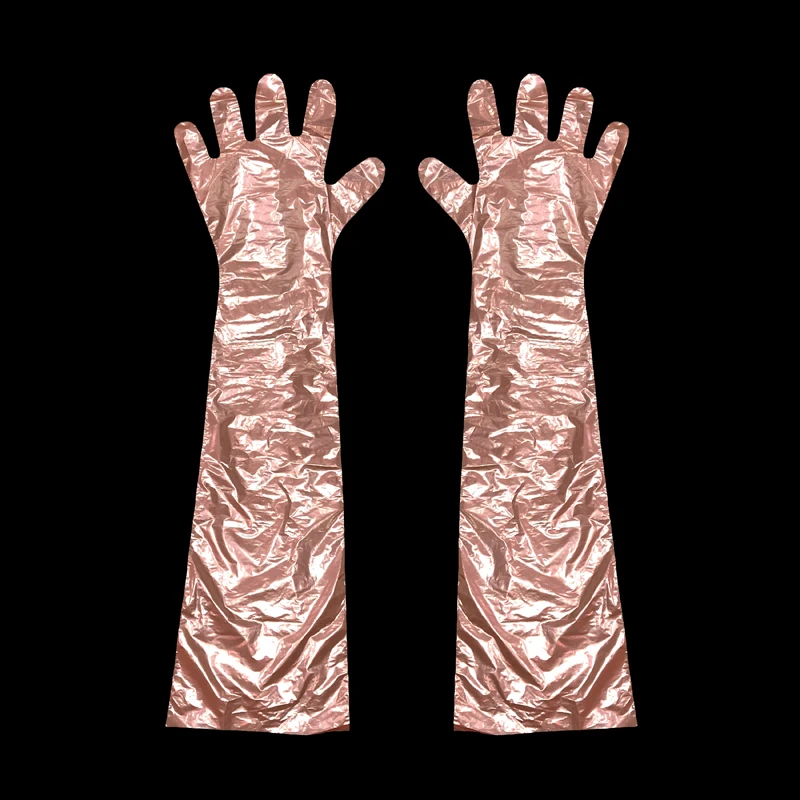 Mainly used in animal artificial insemination soft and smooth Long disposable Veterinary Hand Gloves For Animals and Cleaning