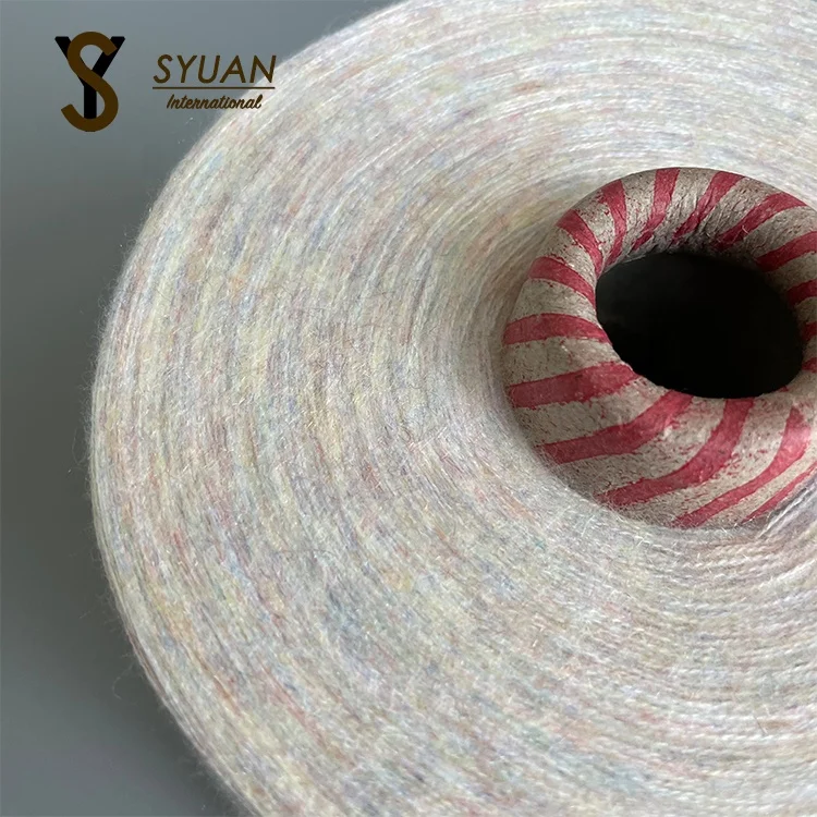 
Multi Color 2/48nm Knitting Yarn High Tenacity Blended Core Spun Yarn 