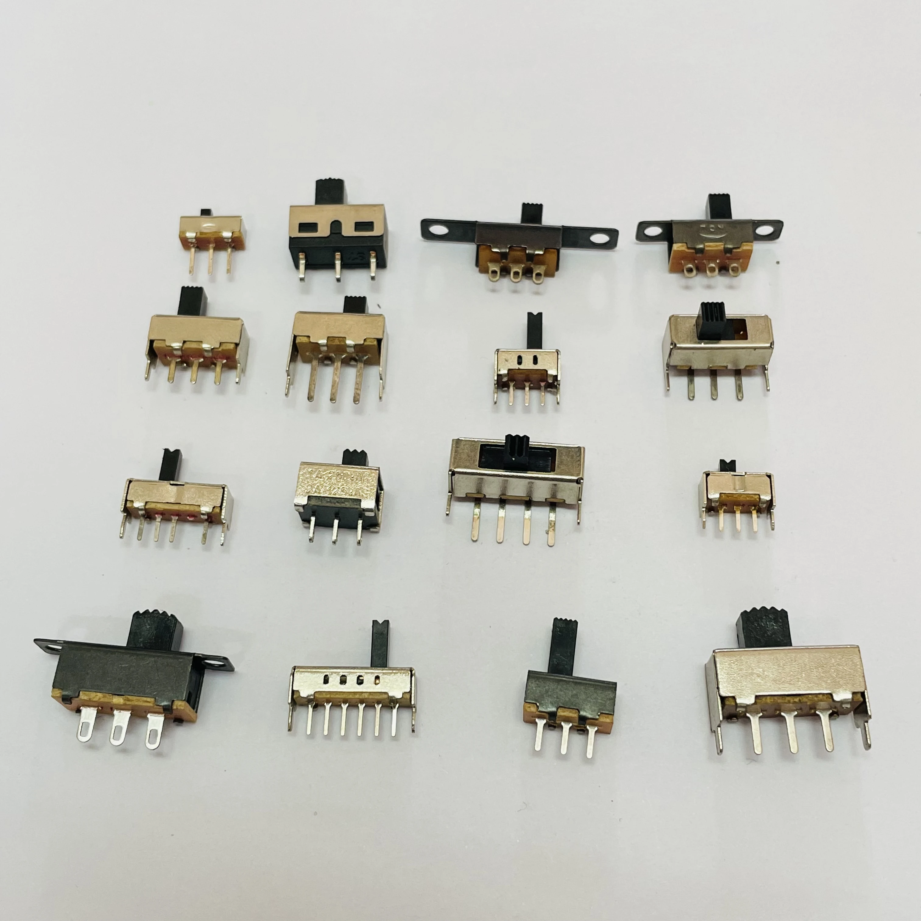 Ползунковый Переключатель вертикальный 1P2T 1P3T 1P4TDC50V переключатель для печатной платы