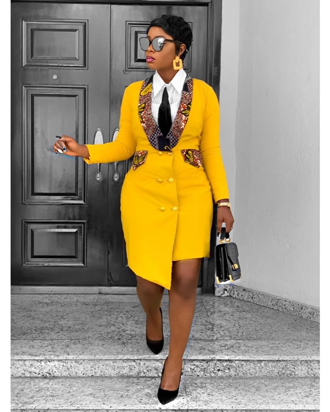 Hot sale spring autumn casual coat open front work office clothes women blazers and jackets